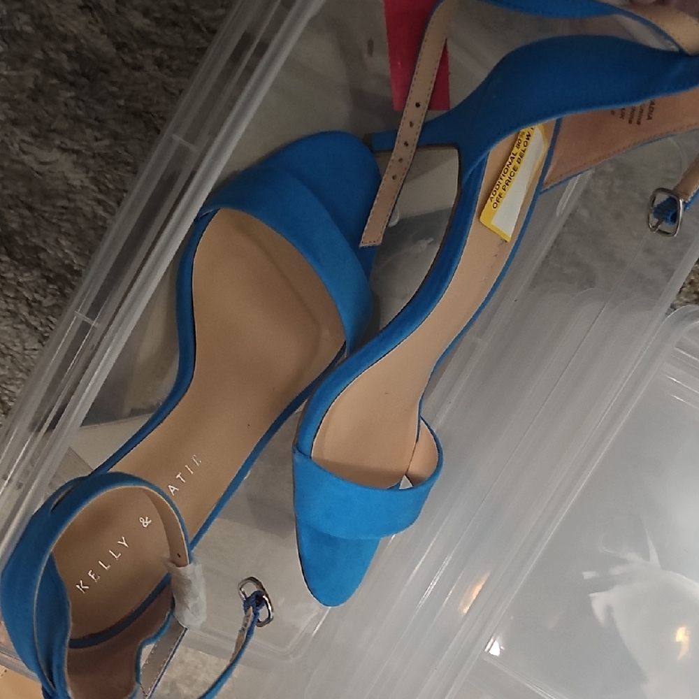 Kelly & Katie Vibrant Blue Heels